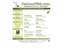 Tablet Screenshot of oaklandweb.com
